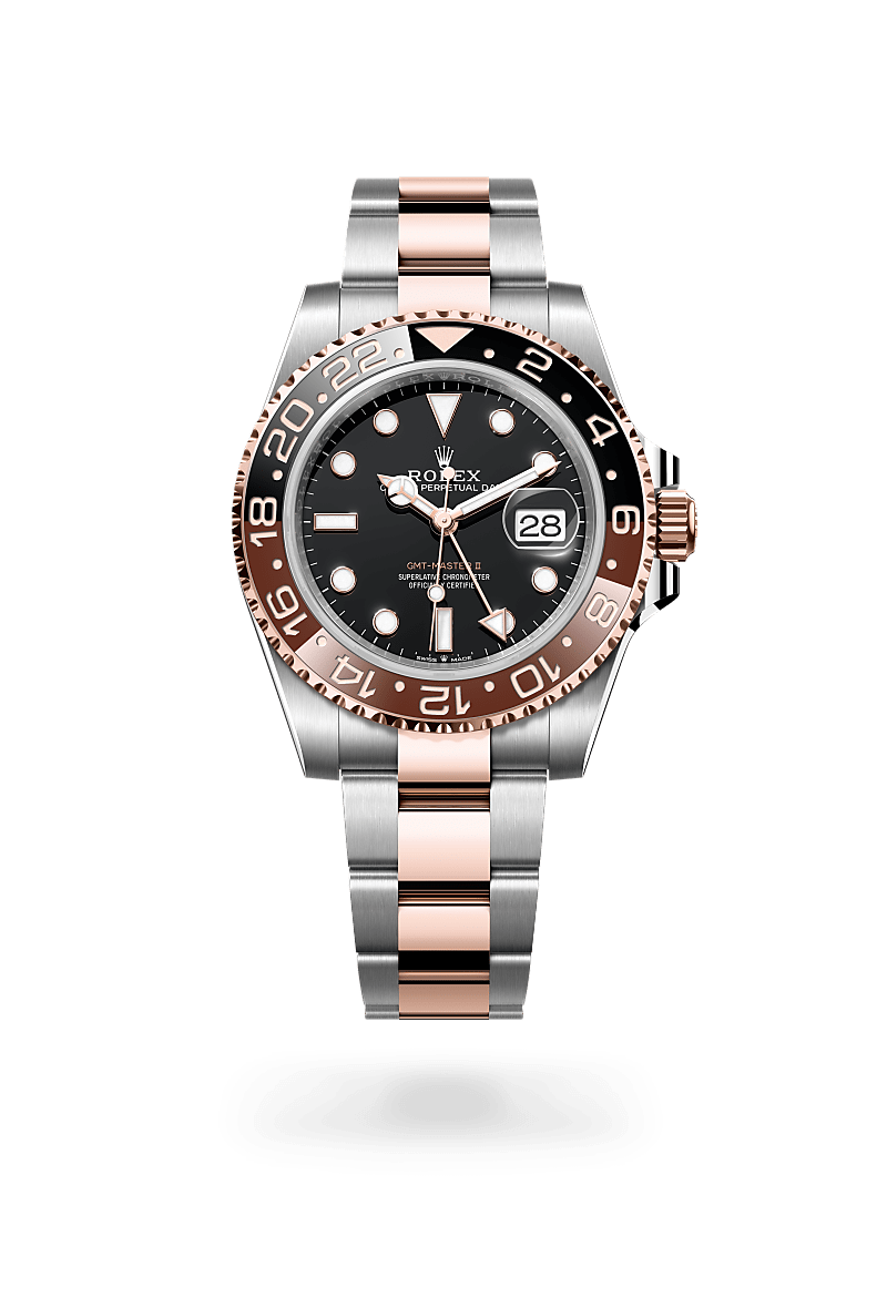 Rolex GMT-Master II in Everose Rolesor - การผสมผสานระหว่าง Oystersteel และเอเวอร์โรสโกลด์, M126711CHNR-0002 - Siam Swiss