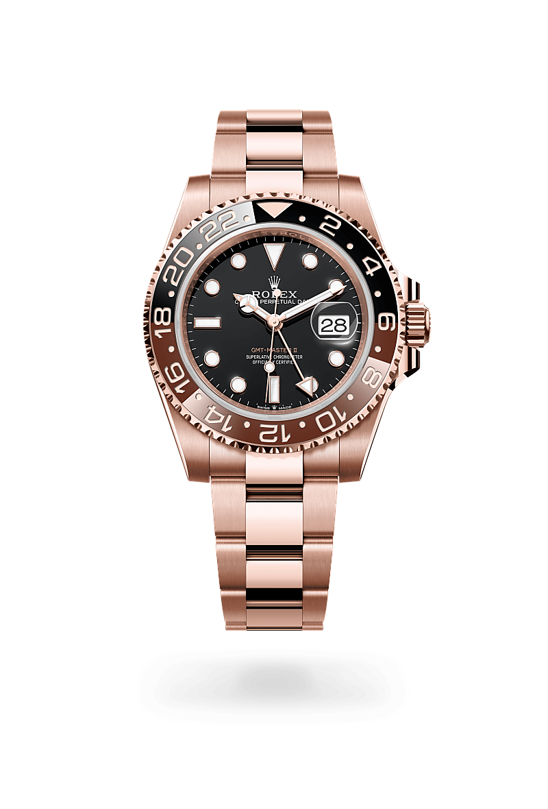 Rolex GMT-Master II in เอเวอโรสโกลด์ 18 กะรัต, M126715CHNR-0001 - Siam Swiss