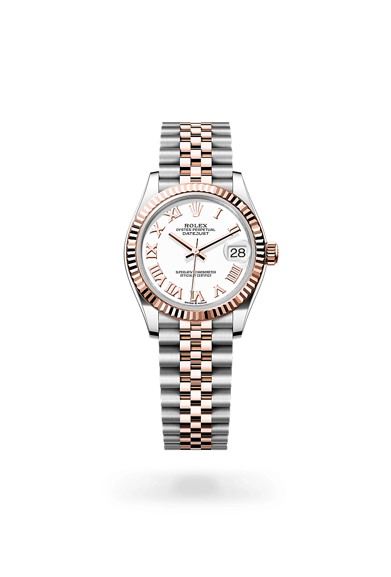 Rolex Datejust in Everose Rolesor - combination of Oystersteel and Everose gold, M278271-0002 - Siam Swiss