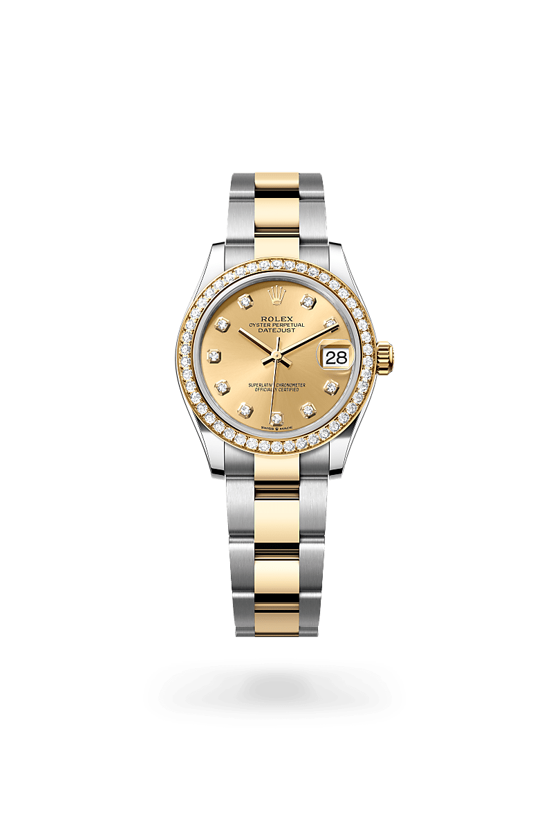 Rolex Datejust in Yellow Rolesor - combination of Oystersteel and yellow gold, M278383RBR-0025 - Siam Swiss