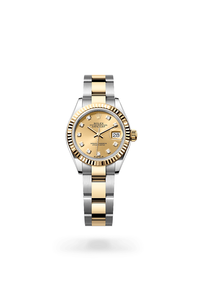 Rolex Lady-Datejust in Yellow Rolesor - combination of Oystersteel and yellow gold, M279173-0012 - Siam Swiss